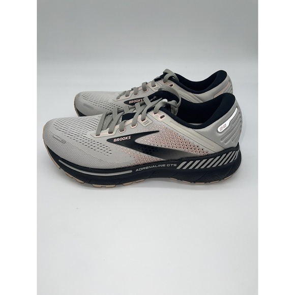 Brooks Adrenaline GTS 22 Womens Running Shoes Gray Athletic Sneakers Size 8.5B - Picture 4 of 12